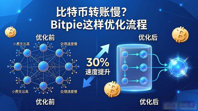 比特币转账慢？Bitpie这样优化流程