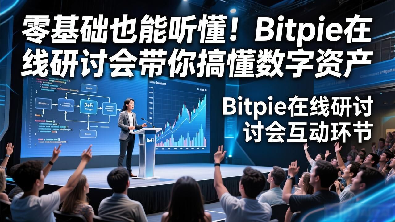零基础也能听懂！Bitpie在线研讨会带你搞懂数字资产