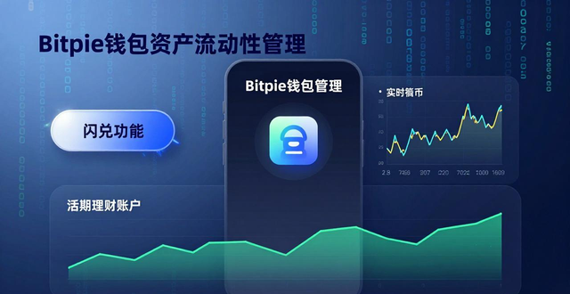 Bitpie钱包资产流动性管理：让数字资产活起来