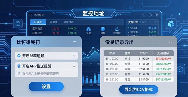 比特派交易监控这样做 | 安全掌握每一笔资金动向