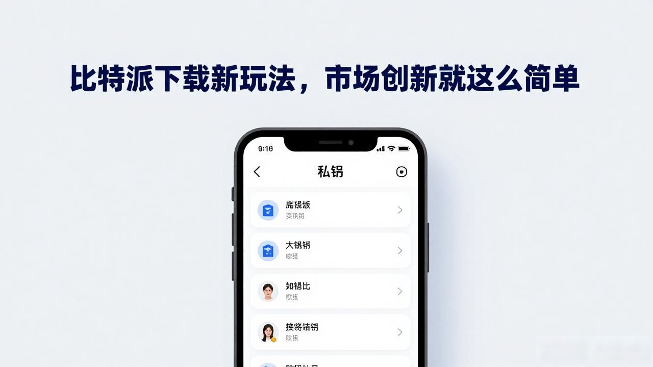 比特派下载新玩法，市场创新就这么简单