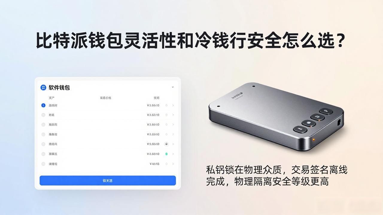 比特派钱包的灵活性能否抵消冷钱包的安全?_多链支持与离线安全对比_比特派钱包与冷钱包的选择