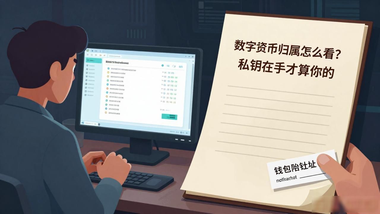 数字货币归属怎么看？私钥在手才算你的