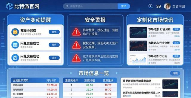 比特派推送通知怎么用？市场信息一览表