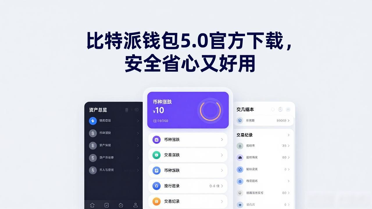 比特派钱包5.0官方下载，安全省心又好用