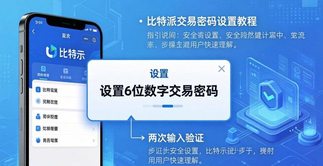 比特派首次设置教程：官方下载后这三步必做