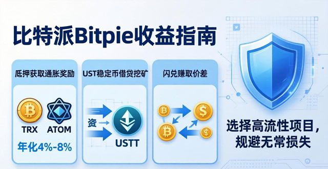比特派Bitpie下载后这样操作，轻松赚取被动收益