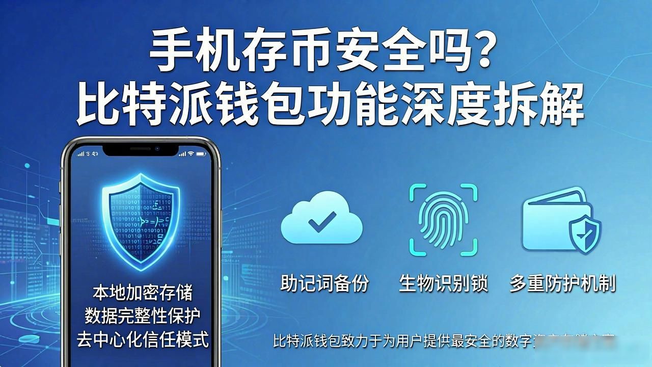 手机存币安全吗？比特派钱包功能深度拆解
