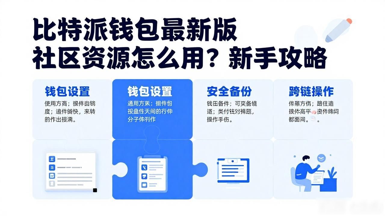 比特派钱包最新版社区资源怎么用？新手攻略