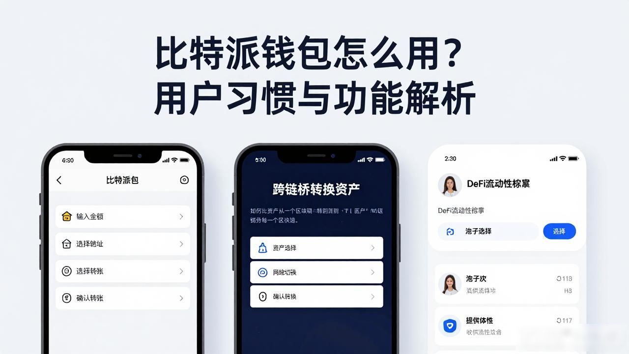 比特派钱包怎么用？用户习惯与功能解析