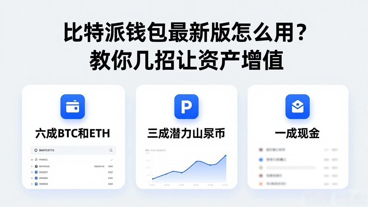 比特派钱包最新版怎么用？教你几招让资产增值