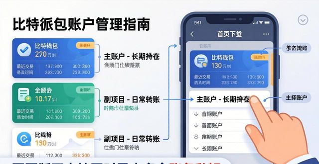 比特派钱包多账户管理指南 | 轻松切换多个钱包