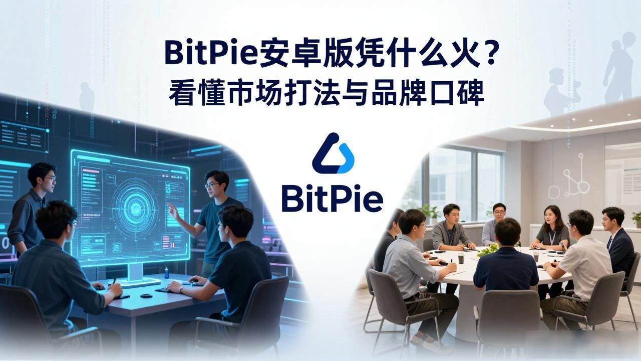 BitPie安卓版凭什么火？看懂市场打法与品牌口碑