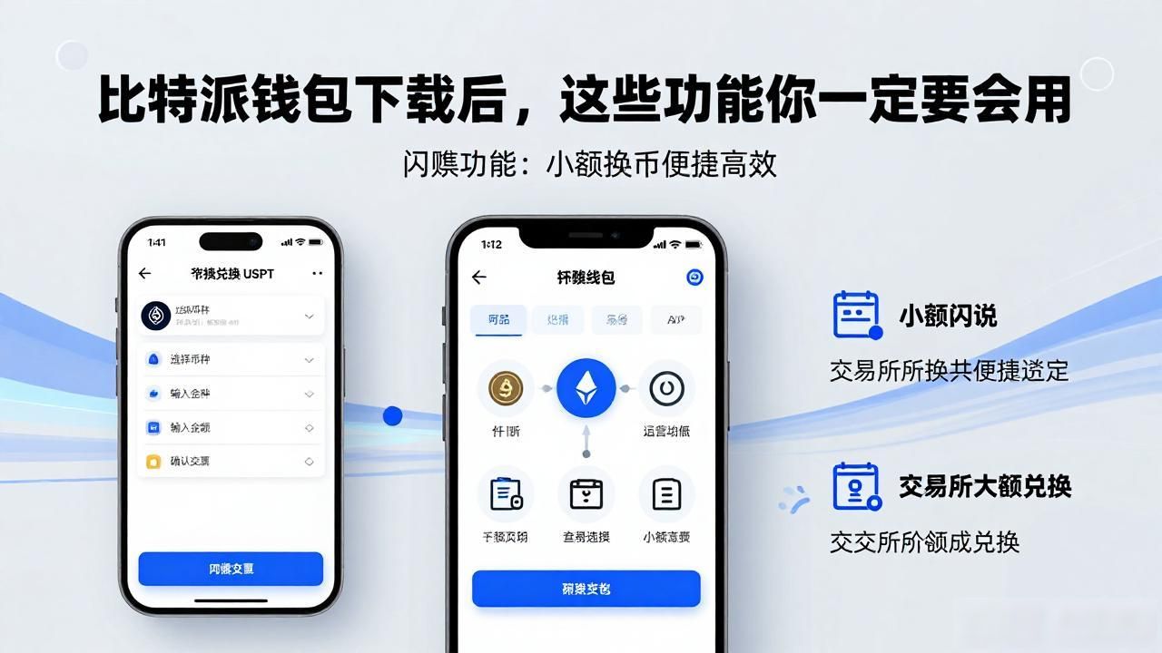 比特派钱包下载后，这些功能你一定要会用
