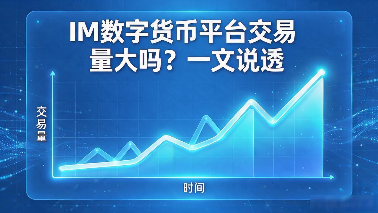 IM数字货币平台交易量大吗？一文说透