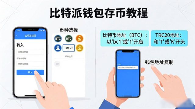 比特派钱包怎么存币？多币种存放教程