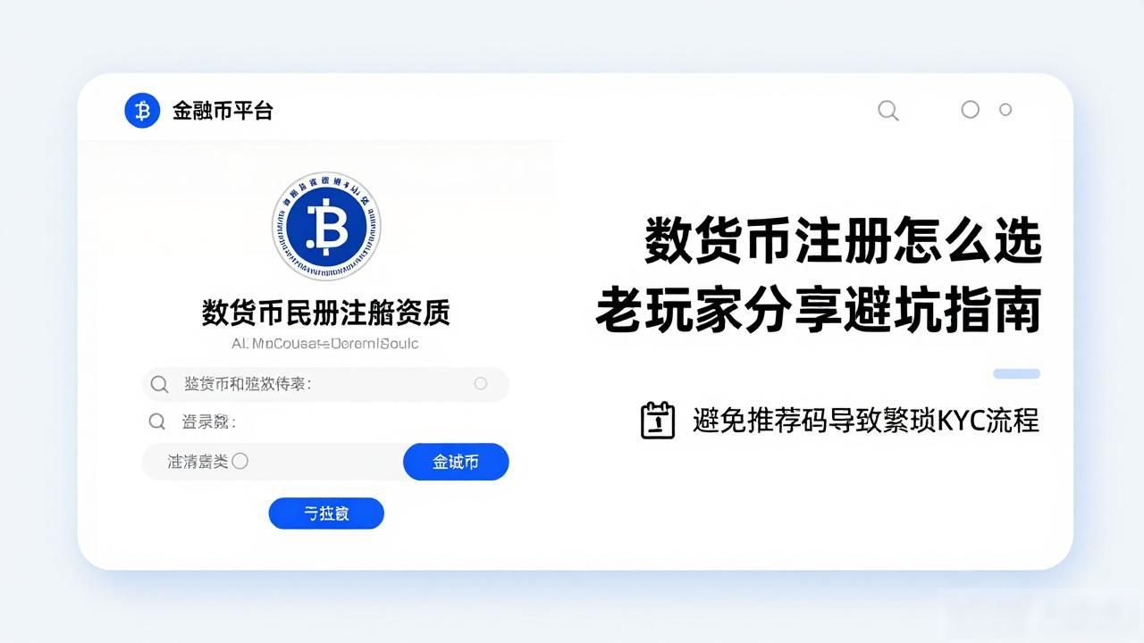 数字货币注册推荐码怎么选 老玩家分享避坑指南