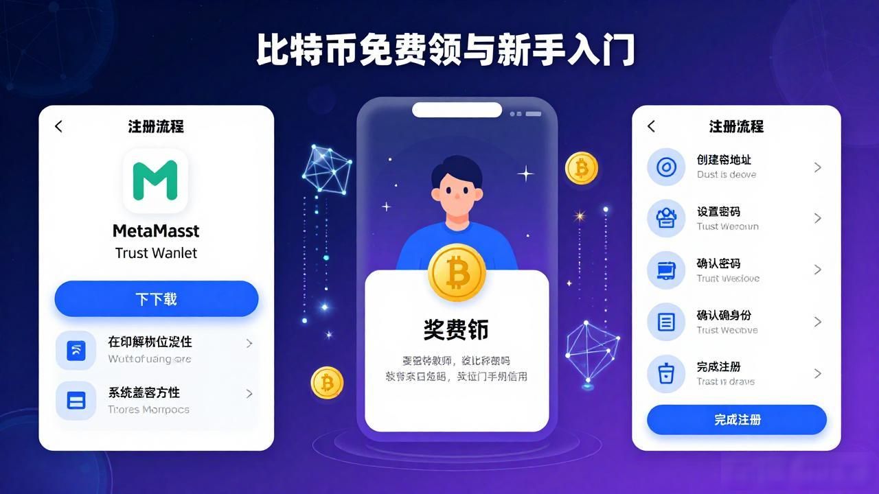 数字货币钱包怎么免费领？新手完整入门指南