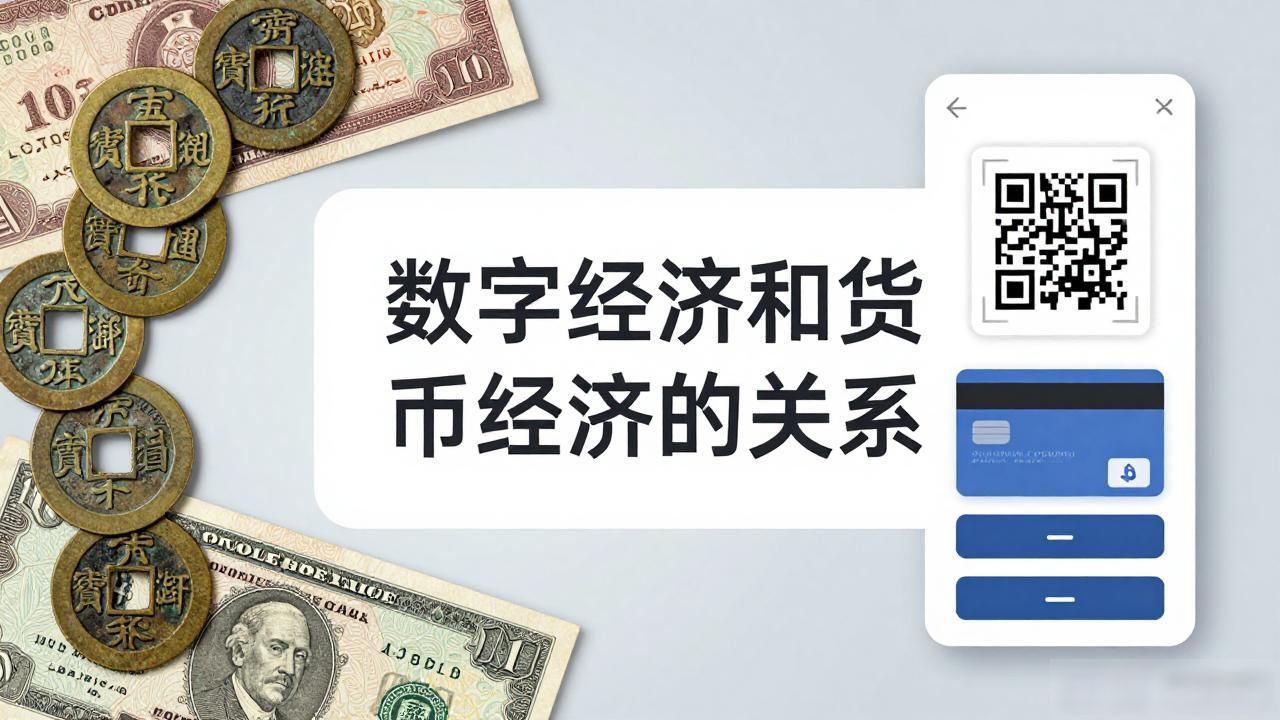 数字经济和货币经济的关系是什么？