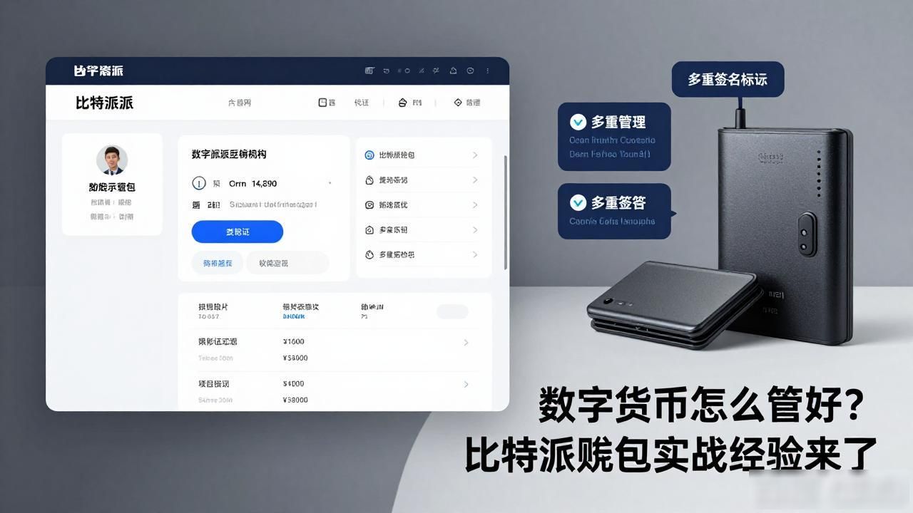 数字货币怎么管好？比特派钱包实战经验来了