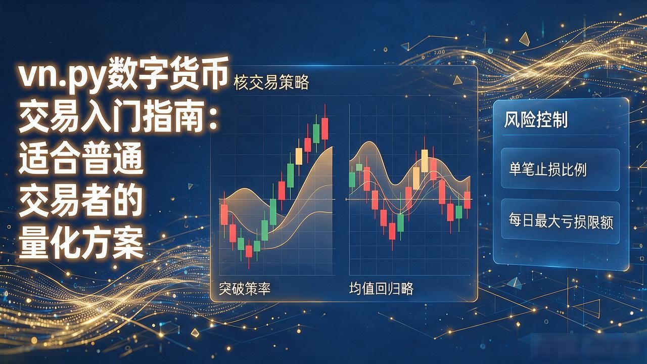 vn.py数字货币交易入门指南：适合普通交易者的量化方案