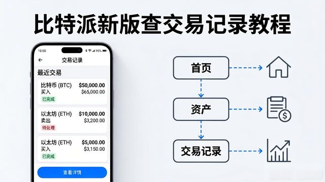 比特派新版查交易记录教程