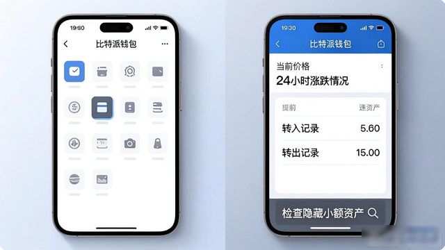 比特派钱包看资产，简单三步就能懂