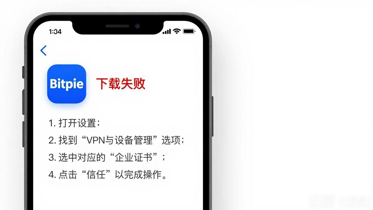 Bitpie苹果下载失败？iPhone用户安装必看
