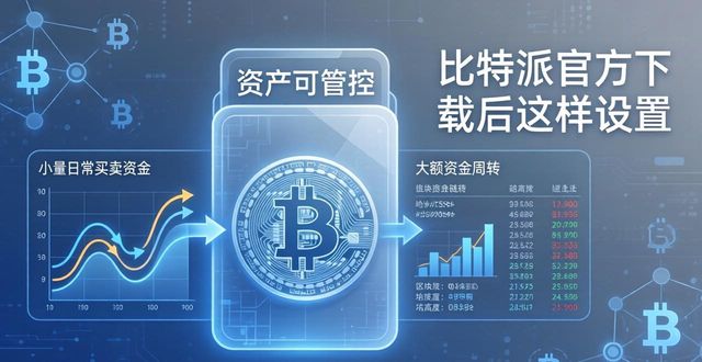 比特币钱包资金流向全知道：比特派官方下载后这样设置