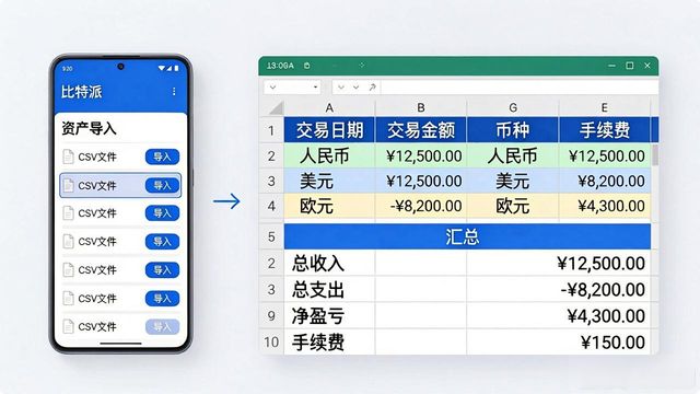 比特派安卓版财务核算，三步搞定账目