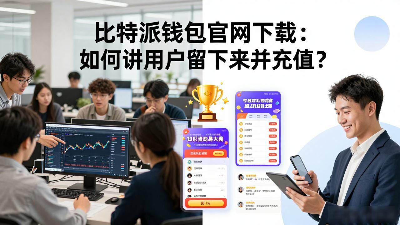 比特派钱包官网下载：如何让用户留下来并充值？
