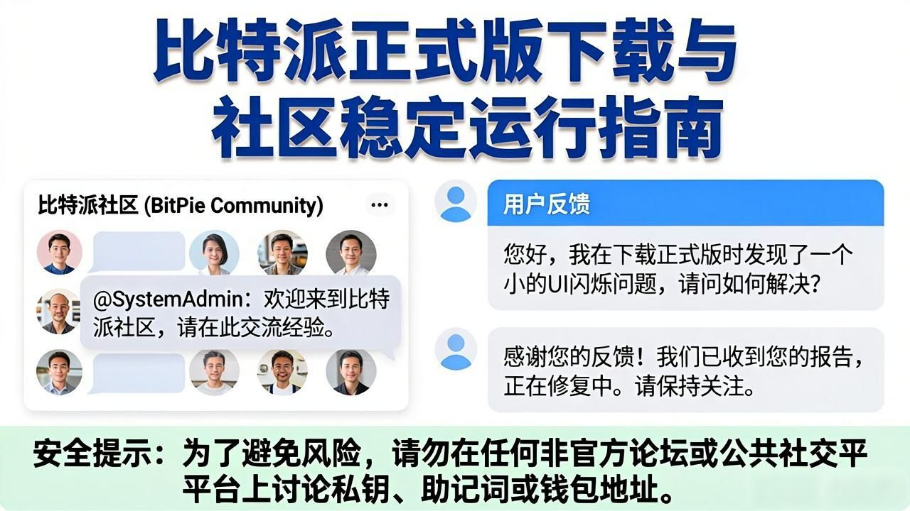 比特派正式版下载与社区稳定运行指南