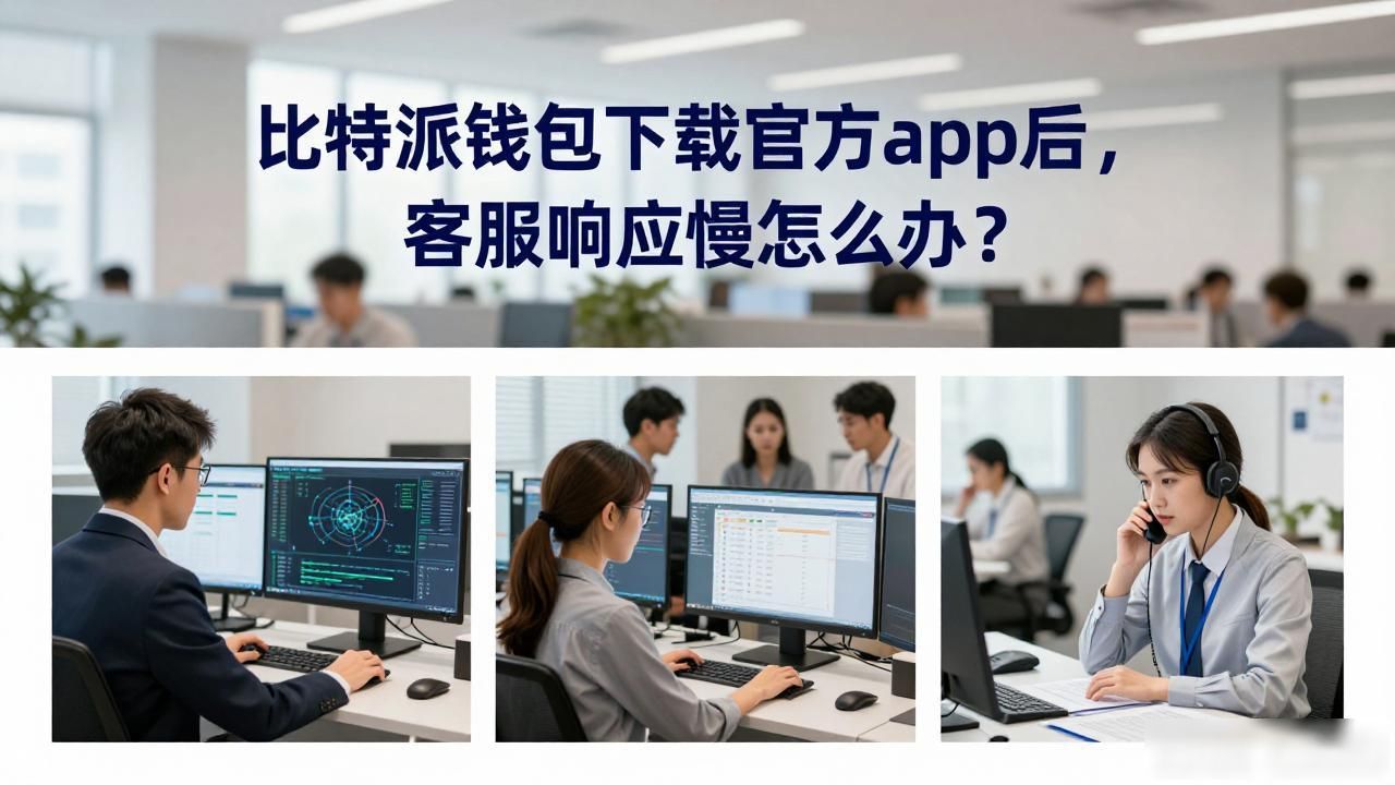 比特派钱包下载官方app后，客服响应慢怎么办？