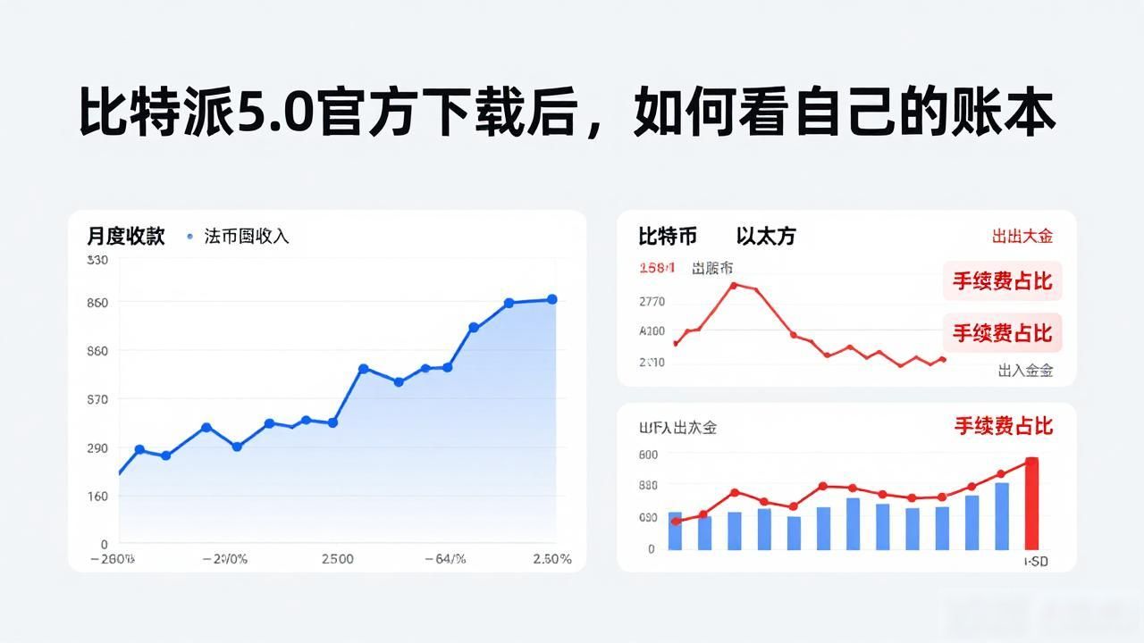比特派5.0官方下载后，如何看自己的账本