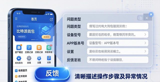 比特派钱包反馈功能怎么用