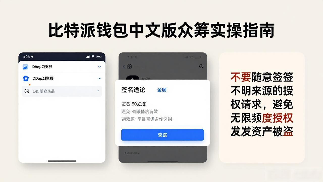 比特派钱包中文版众筹实操指南