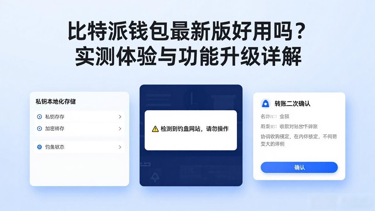 比特派钱包最新版好用吗？实测体验与功能升级详解