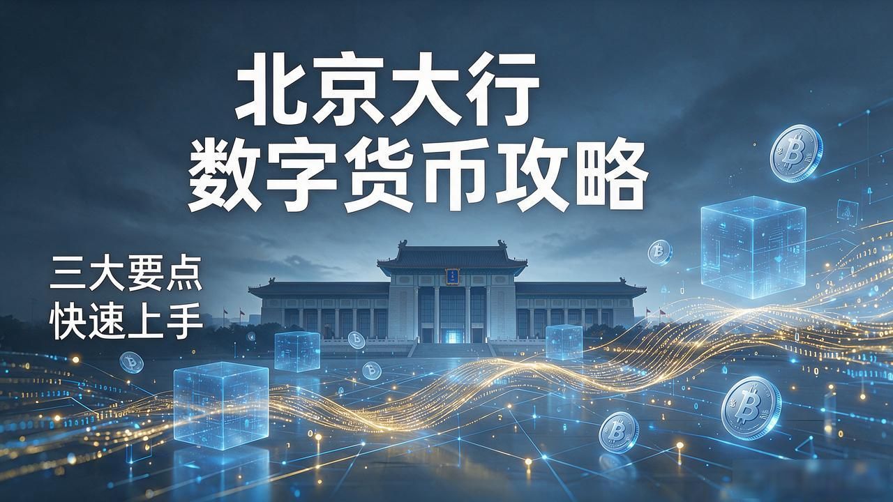 北京大行数字货币攻略：三大要点快速上手