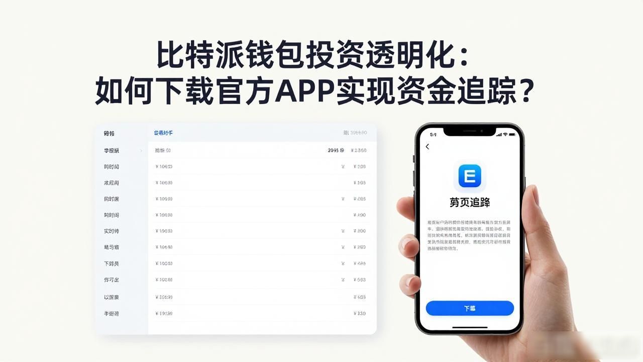 比特派钱包投资透明化：如何下载官方APP实现资金追踪？