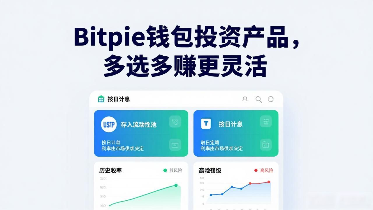 Bitpie钱包投资产品大全，多选多赚更灵活