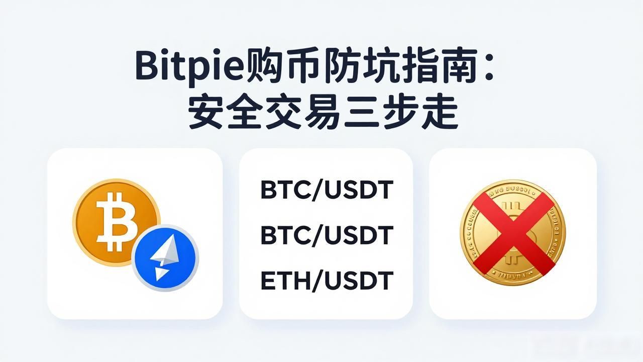 Bitpie购币防坑指南：安全交易三步走