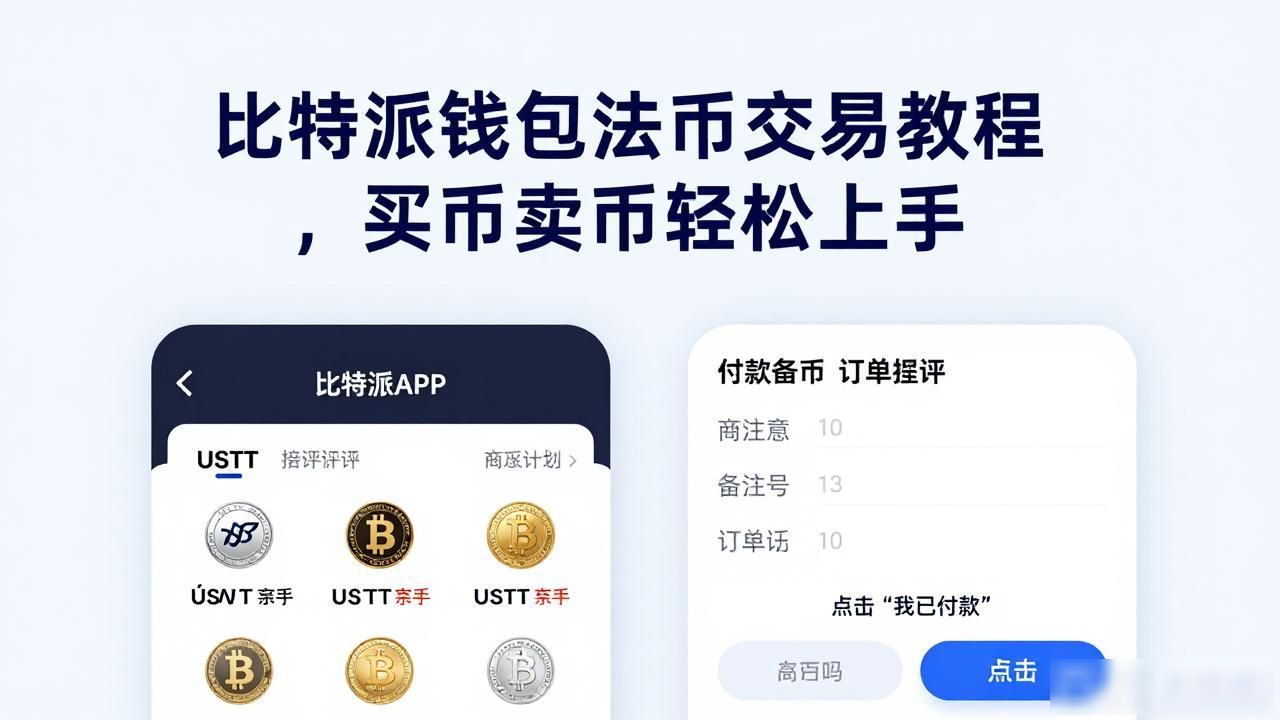 比特派钱包法币交易教程，买币卖币轻松上手