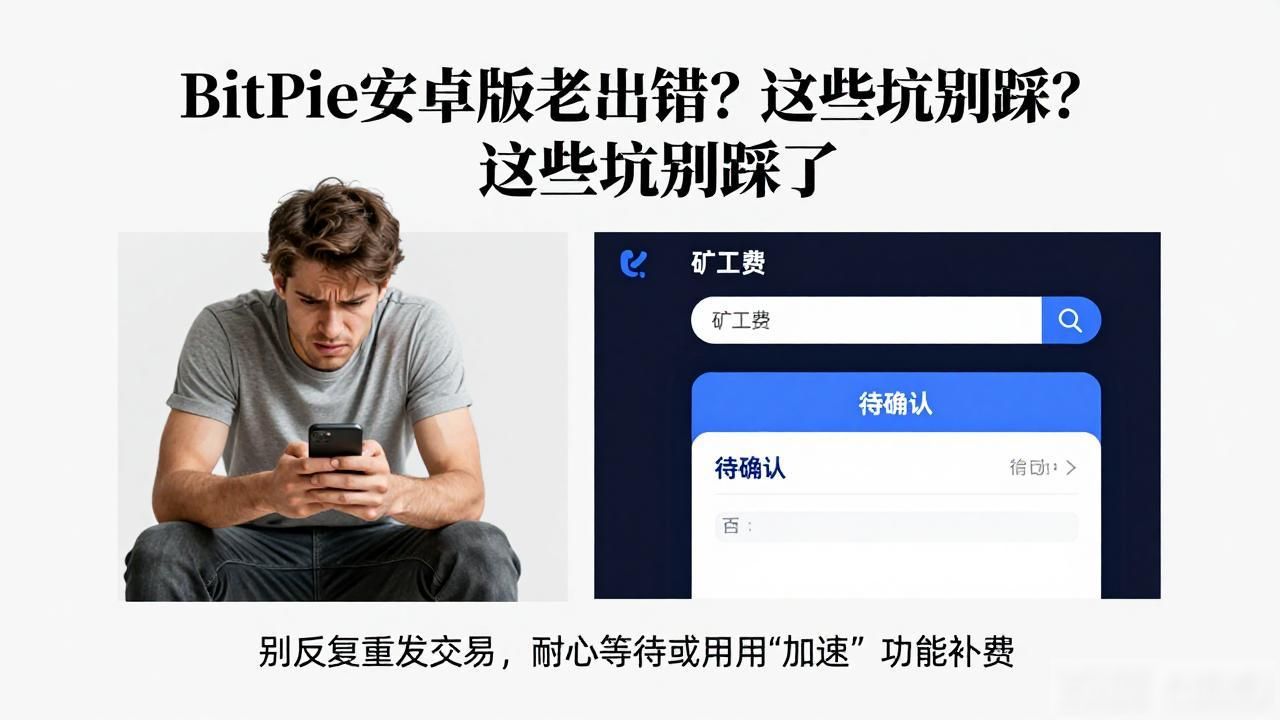 使用 BitPie 安卓版时的常见错误与解决建议_BitPie钱包打不开解决方法_BitPie安卓版转账卡住